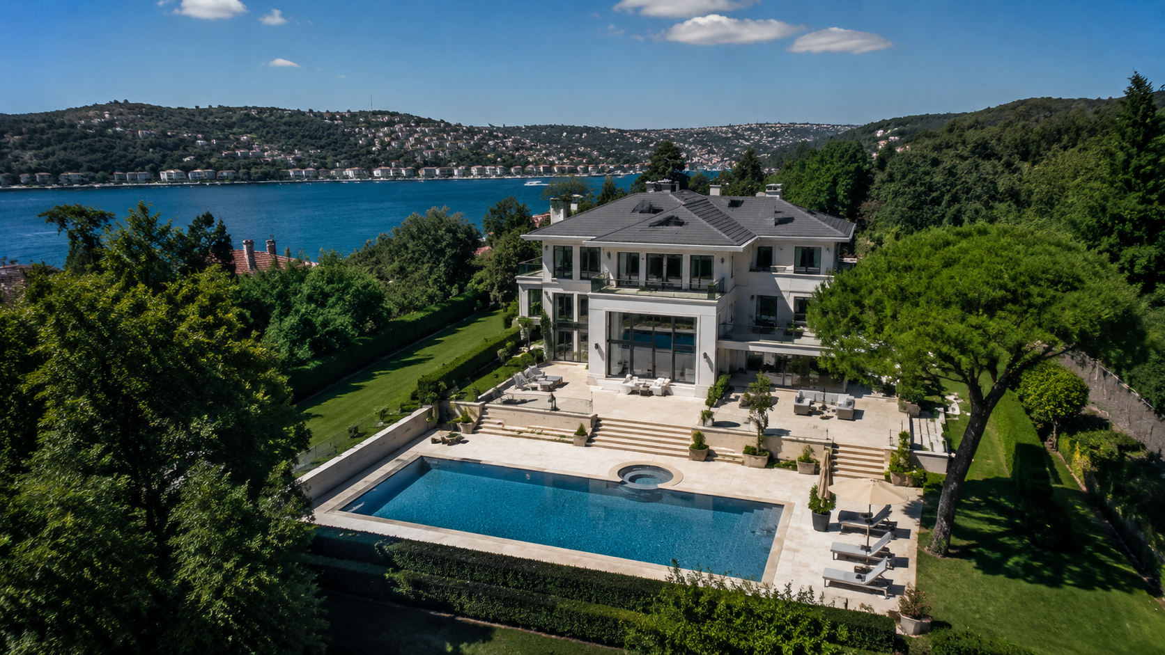Kandilli Boğaz villa atmosferi