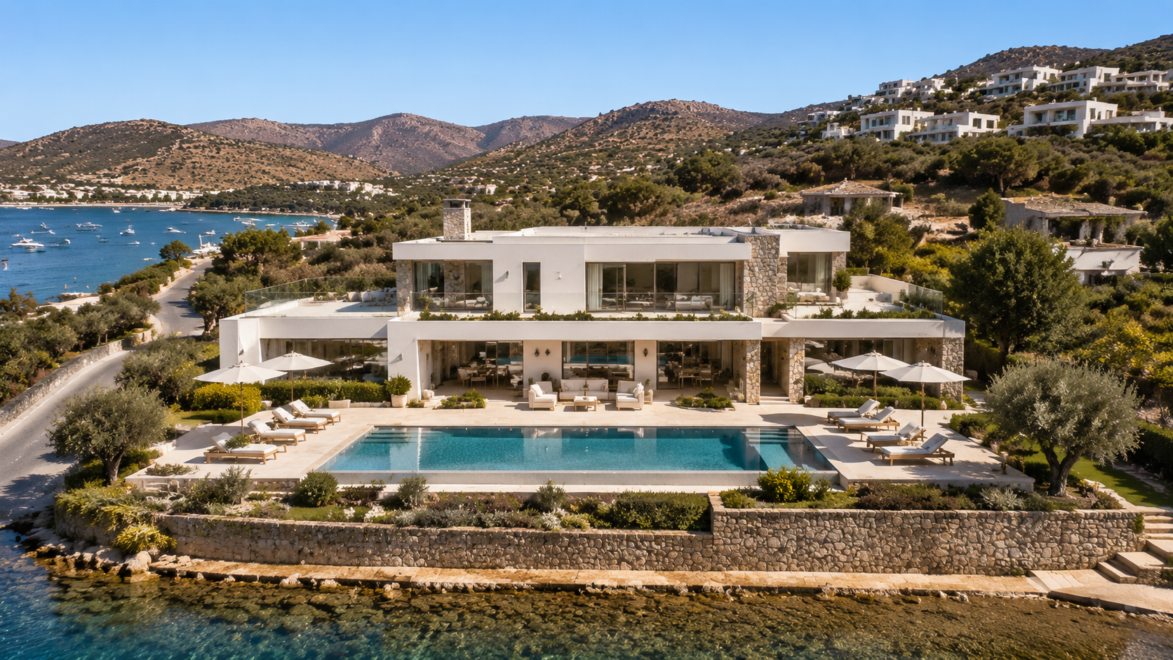 Türkbükü sahil villa yaşamı